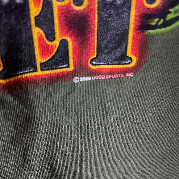 Vietnam Vets T Shirt Vintage Y2K Large L Adult Brown Graphic Tee - Picture 14 of 14